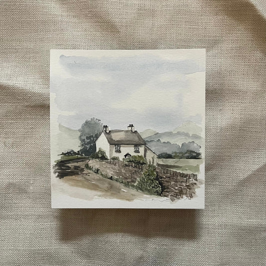'White Cottage in the Lakes'
