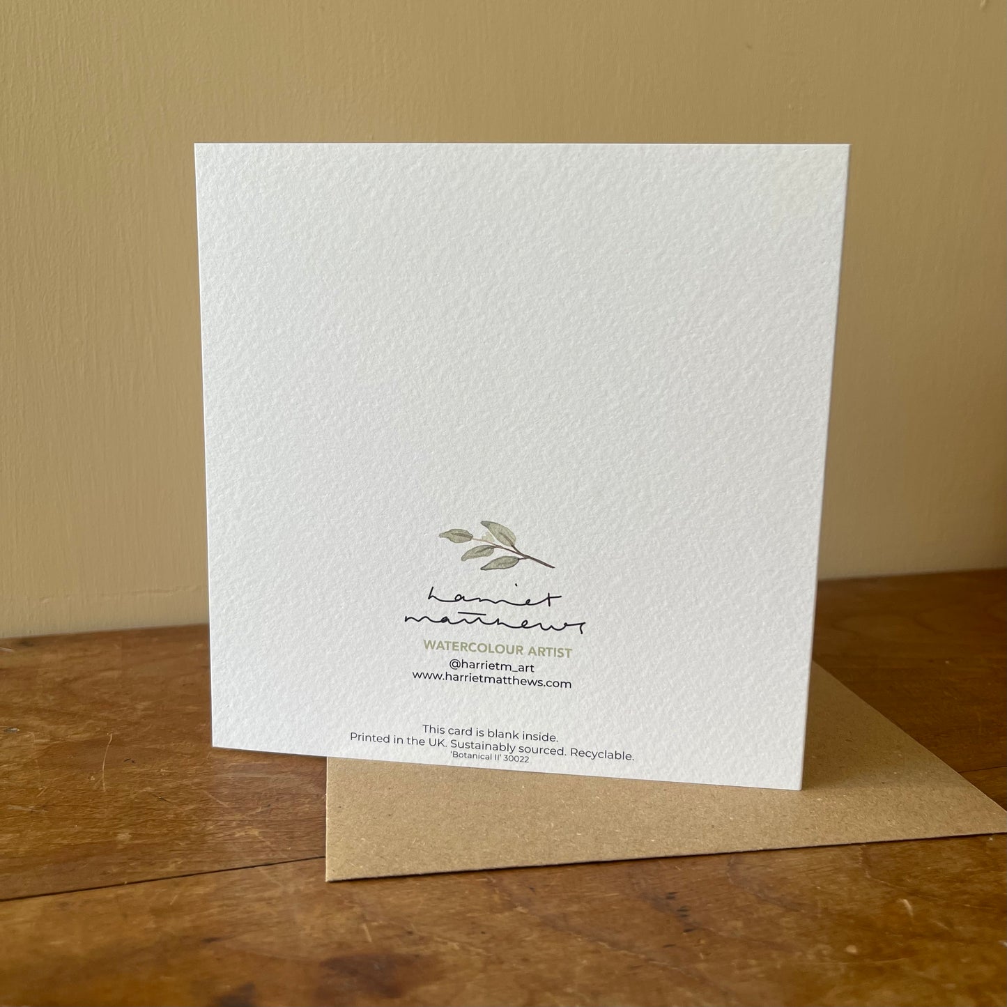 Eucalyptus Botanical Greeting Card