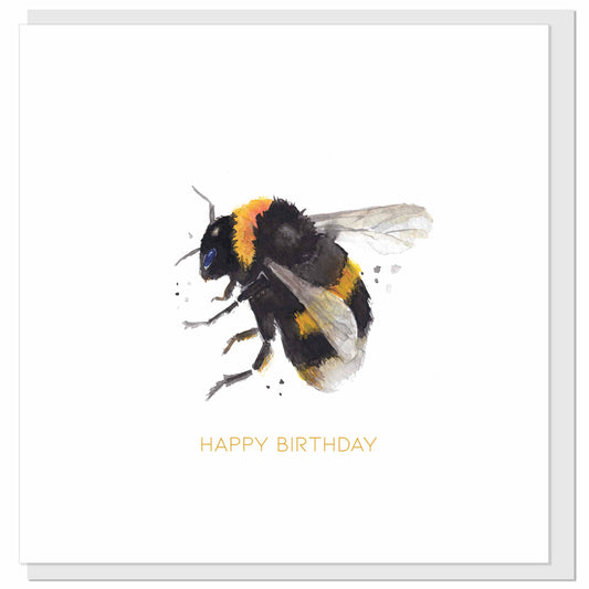 Happy Birthday Bee Card